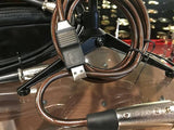 JTS TM-929 (SM58 Clone) XLR/USB Mic Podasting Bundle Package w/ 2 Cables, Tripod Stand & Case