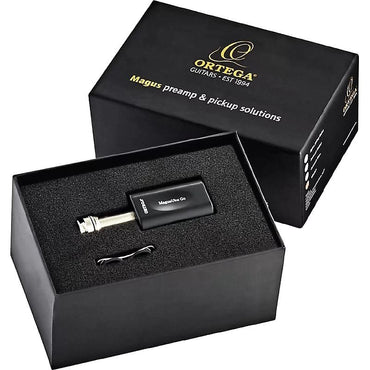 Sistemas de ukelele MagusUkeGO de Ortega Guitars Sistema de preamplificador de ukelele piezoeléctrico