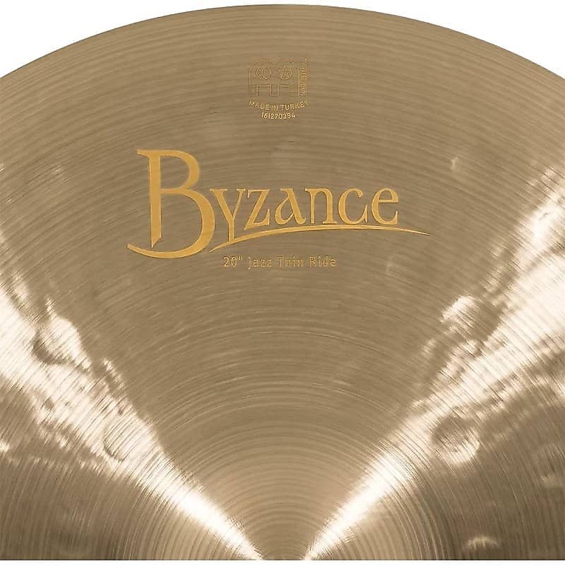 Platillo ride fino Byzance Jazz de 20" de Meinl B20JTR con video de demostración