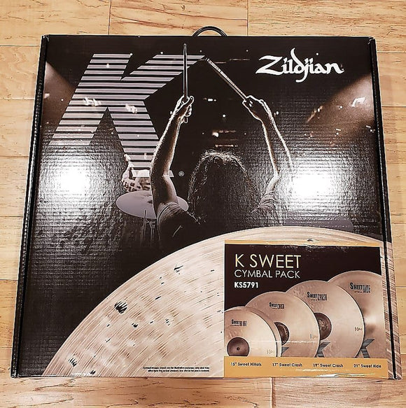 Zildjian KS5791 K Sweet 15/17/19/21