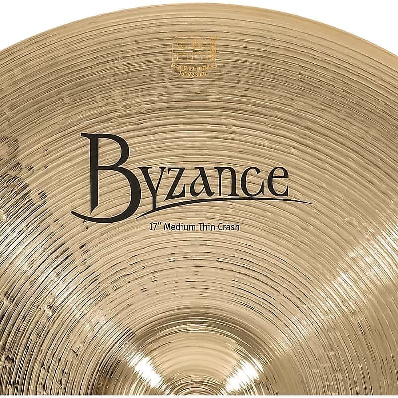 Meinl Byzance Brilliant B17MTC-B Platillo crash medio fino de 17"