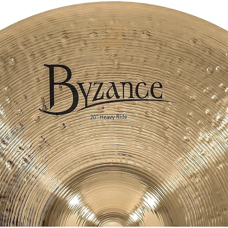 Platillo ride pesado Meinl B20HR-B Byzance Brilliant de 20" con demostración en video