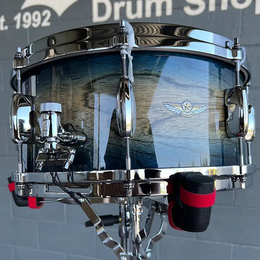TAMA TWS1465-AIJB STAR Walnut 6.5x14" Snare Drum in Indigo Japanese Sen Burst