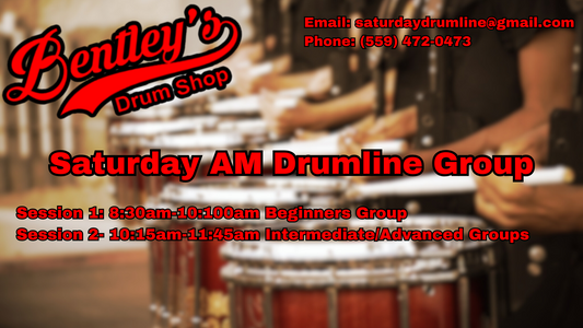 Bentley's Saturday Morning Drumline Group Lessons