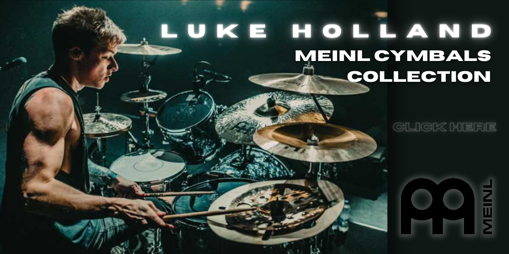 Collection de cymbales Luke Holland Meinl 