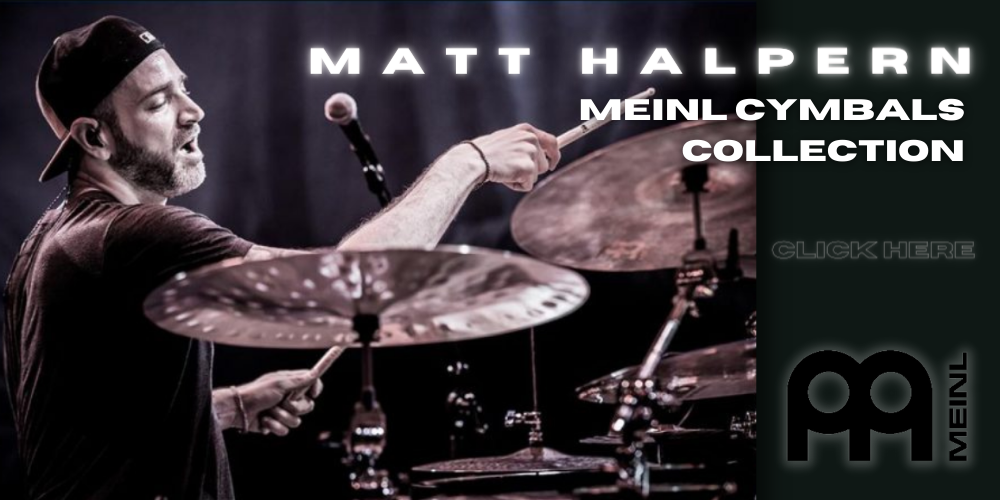 Collection de cymbales Matt Halpern Meinl 