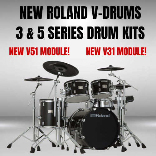 ~NEW~ Roland V-Drums 3 & 5 Series Drum Kits