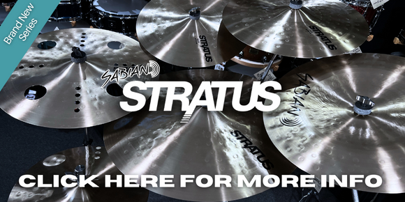 New for 2024 The Sabian Stratus Cymbals *IN STOCK NOW