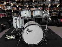 Gretsch USA Custom 5-Piece 8/10/12/16/20 Drum Kit Set in 60's Marine Pearl Nitron