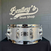~NEW!~ Yamaha Recording Custom 5.5x14 Snare Drum in Silver Sparkle Lacquer