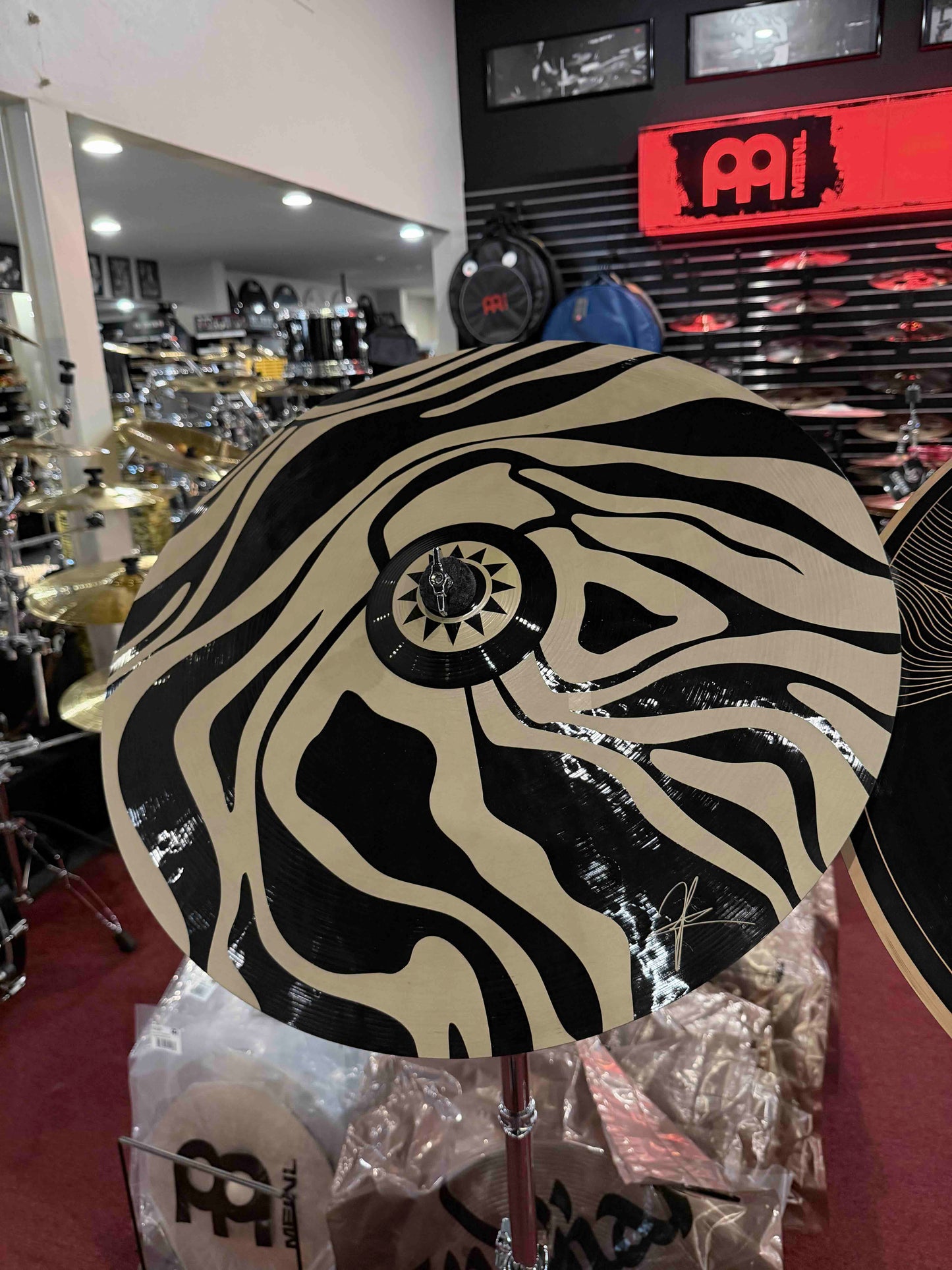 ~LIMITED EDITION~ Meinl AD2 Artist Design Series 22" Anika Nilles Signature Ride Cymbal *IN STOCK*