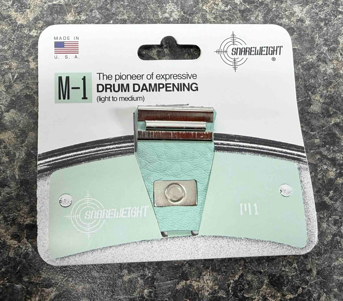 ~NEW~ Snareweight M1B Seafoam Green Magnetic Drum Dampener