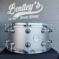 ~LIMITED EDITION~ DW Design Series 7x14 Snare Drum in Titanium Satin Lacquer *IN STOCK*