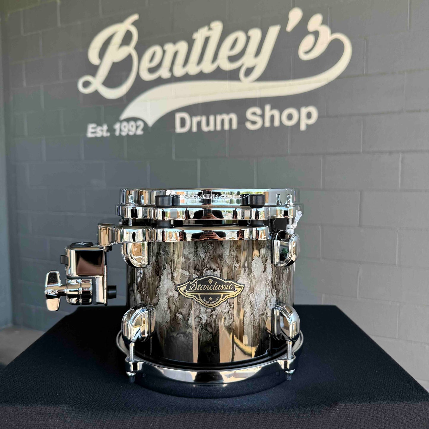TAMA Starclassic Walnut/Birch 7x8 Rack Tom in Molten Platinum Burst