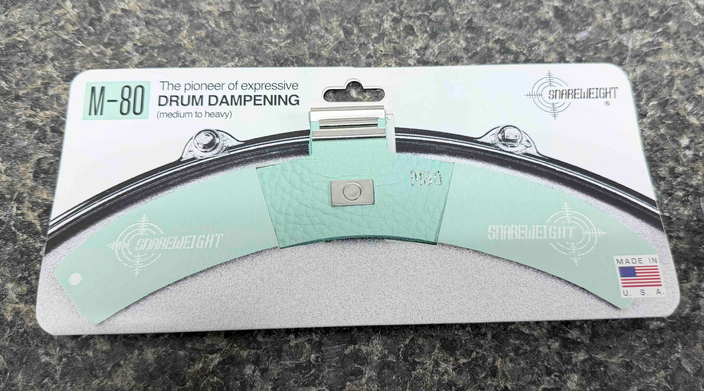 ~NEW~ Snareweight M80 Seafoam Green Magnetic Drum Dampener