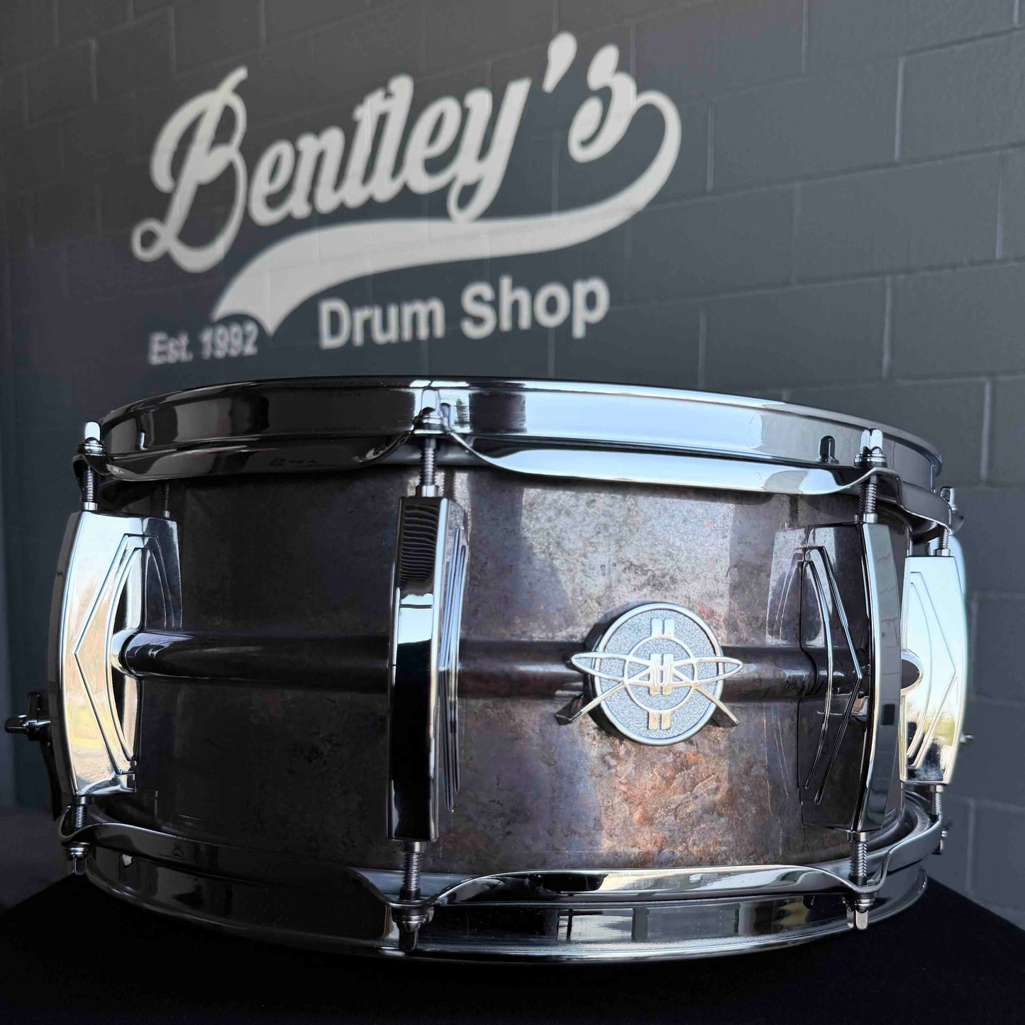 ~NEW!~ Dunnett Classic Model 2N Bronze 6.5x14 Snare Drum in Penny Patina w/ 8 Deko Lugs