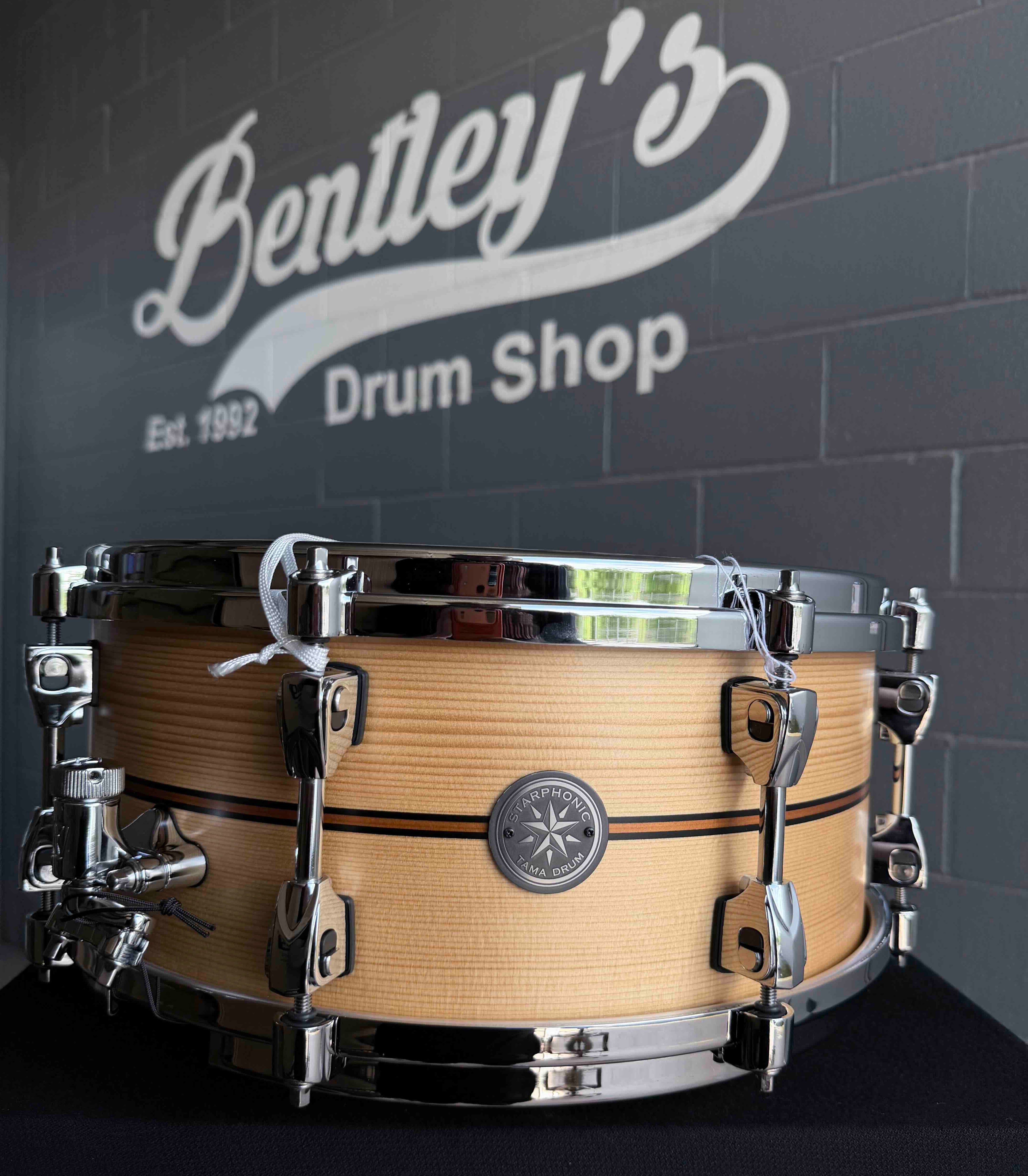 ~NEW!~ TAMA Starphonic Series 6x14 Spruce Snare Drum in Satin Natural