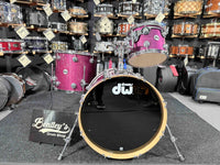 ~WOW!~ DW Collector's Series SSC Pure Maple 3-Piece 12/16/20 Drum Kit Set in Purple Stain Lacquer Specialty Gloss with Chrome Hardware
