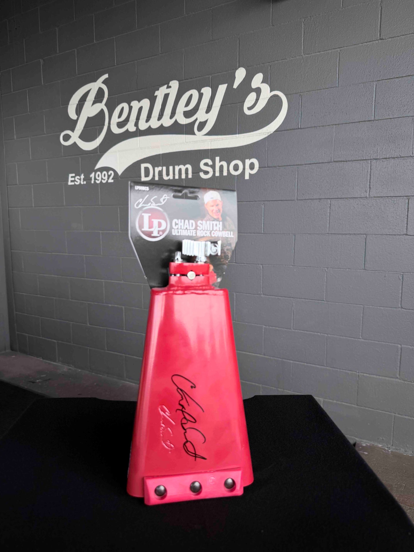 LP Latin Percussion LP008CS Chad Smith Signature 8" Ridge Rider Cowbell ~PERSONALLY AUTOGRAPHED~