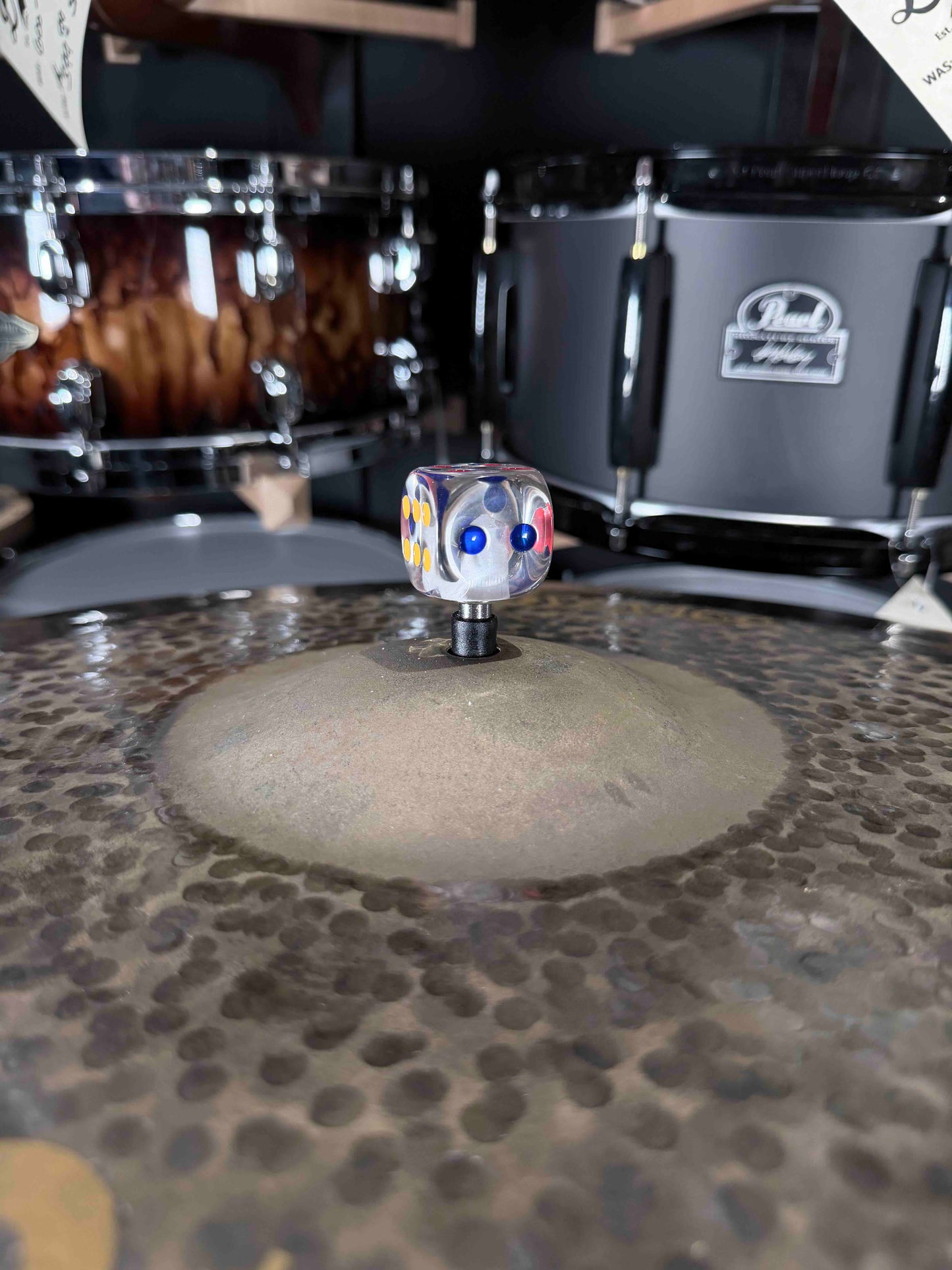 ~NEW~ Bentley's Drum Shop 8mm Small Dice Cymbal Toppers