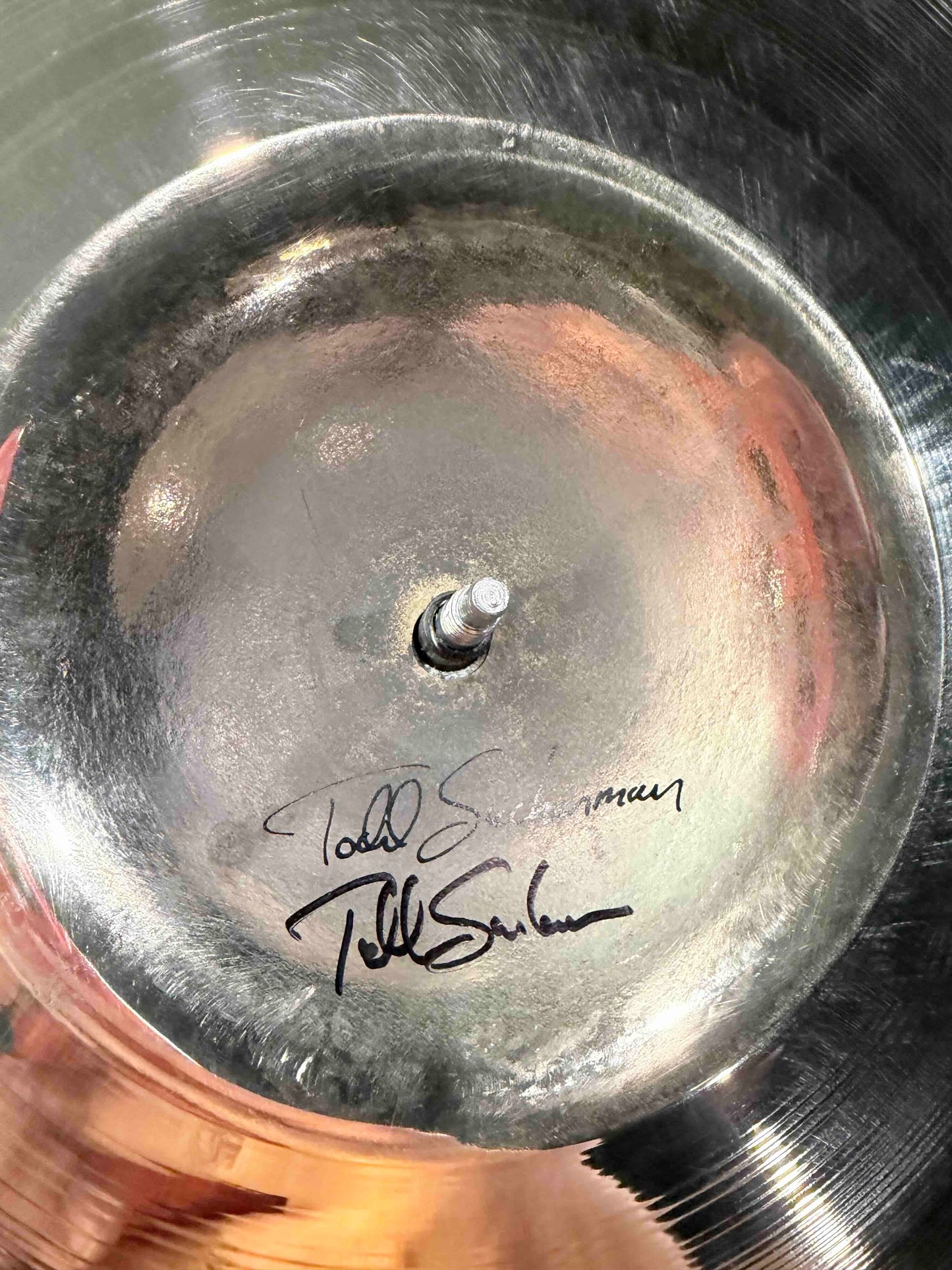 Sabian Todd Sucherman Signature 18" AA Spotlight Crash Brilliant *HAND SIGNED BY TODD!*