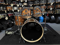 ~RARE~ DW Performance Series 4-Piece 10/12/16/22 Drum Kit Set in Bronze Oyster FinishPly