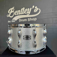 ~NEW!~ Yamaha Recording Custom 8x14 Snare Drum in Silver Sparkle Lacquer