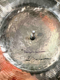 Sabian Todd Sucherman Signature 20" HHX Redlight Crash Brilliant *HAND SIGNED BY TODD!*