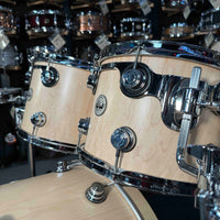 ~WOW!~ Collector's Series SonicPly Maple/Aluminum Hybrid 7-Piece 10/12/13/14/15/16/22 Drum Kit Set in Natural Satin Oil with Chrome Hardware (Store Demo)