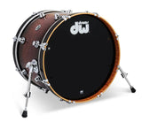 DWe Electronic Acoustic Exotic 14x20" Bass Drum in Curly Maple Exotic