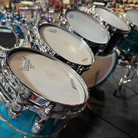 ~WOW!~ TAMA STAR Bubinga 10-Piece Double-Bass Drum Kit Set in Wild Sea Blue Bosse Gloss Lacquer with Dual Inlay