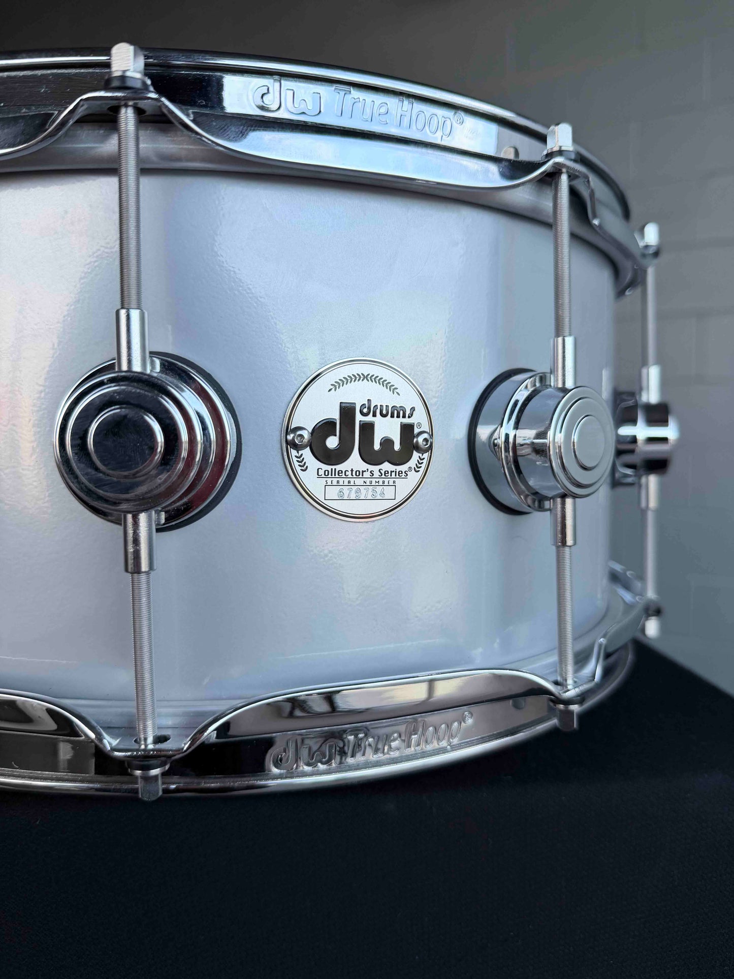 DW DRVM6514SVC Collector's Series 6.5x14" Rolled 1mm Aluminum Snare Drum w/ Chrome Hardware *IN STOCK*