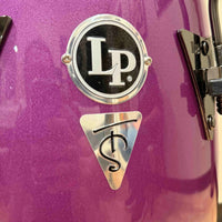 ~NEW!~ LP Latin Percussion LP559X-TS Tony Succar Signature 11-3/4" New Zealand Pine Conga in Rainbow Lacquer with Black Nickel Hardware & Black Skyn Head
