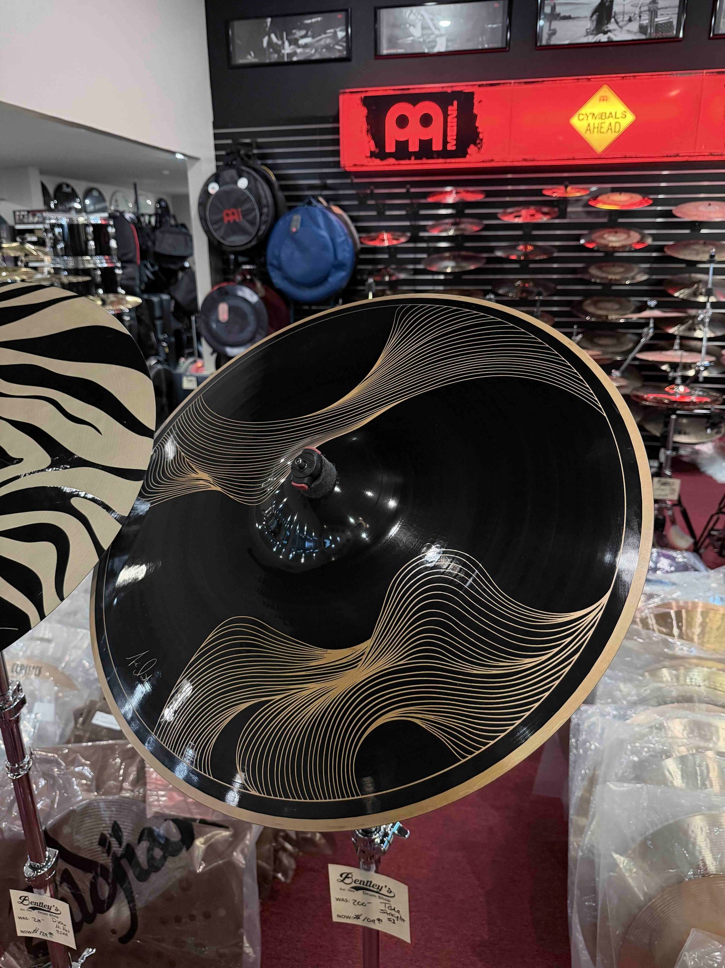 ~LIMITED EDITION~ Meinl AD1 Artist Design Series 22" Aric Improta Signature Ride Cymbal *IN STOCK*