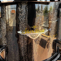 ~WOW!~ TAMA MA42TZBNSBCS Starclassic Maple 4-Piece 10/12/16/22 Drum Kit Set in Black Clouds & Silver Linings Gloss Lacquer with Black Nickel Hardware