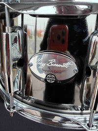 Caisse claire en acier nickelé noir Dixon PDSAN654GBS Gregg Bissonette Signature 6,5 x 14 po *EN STOCK*