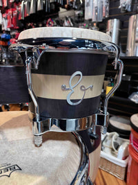 *WOW!* LP Latin Percussion LP201AX-EC E-Class 7-1/4" & 8-5/8" Bongo Pair Set w/ Signed Head from Escovedo Family!