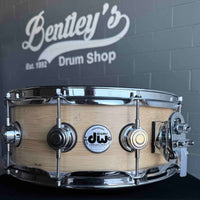 ~WOW!~ DW Collector's Series ECO-X Pure Bamboo 5.5x14 Snare Drum in Natural Satin Oil w/ Chrome Hardware