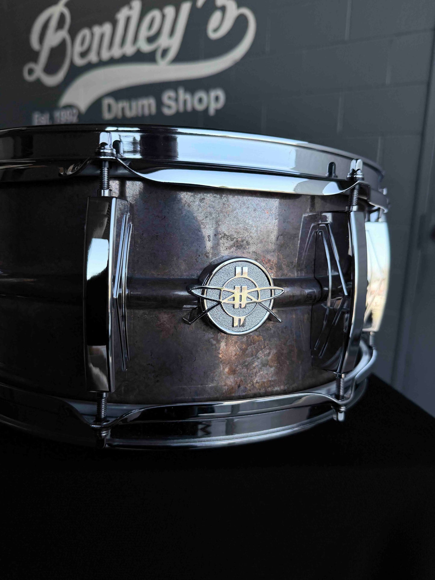 ~NEW!~ Dunnett Classic Model 2N Bronze 6.5x14 Snare Drum in Penny Patina w/ 8 Deko Lugs