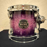 ~NEW!~ Mapex SRT807ZXP Saturn VI Maple/Walnut Hybrid 7x8 Rack Tom in Royal Purple Burst Gloss Lacquer