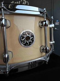 Sakae Maple 6.5x14 Snare Drum in Natural Gloss Lacquer (Rm 4)