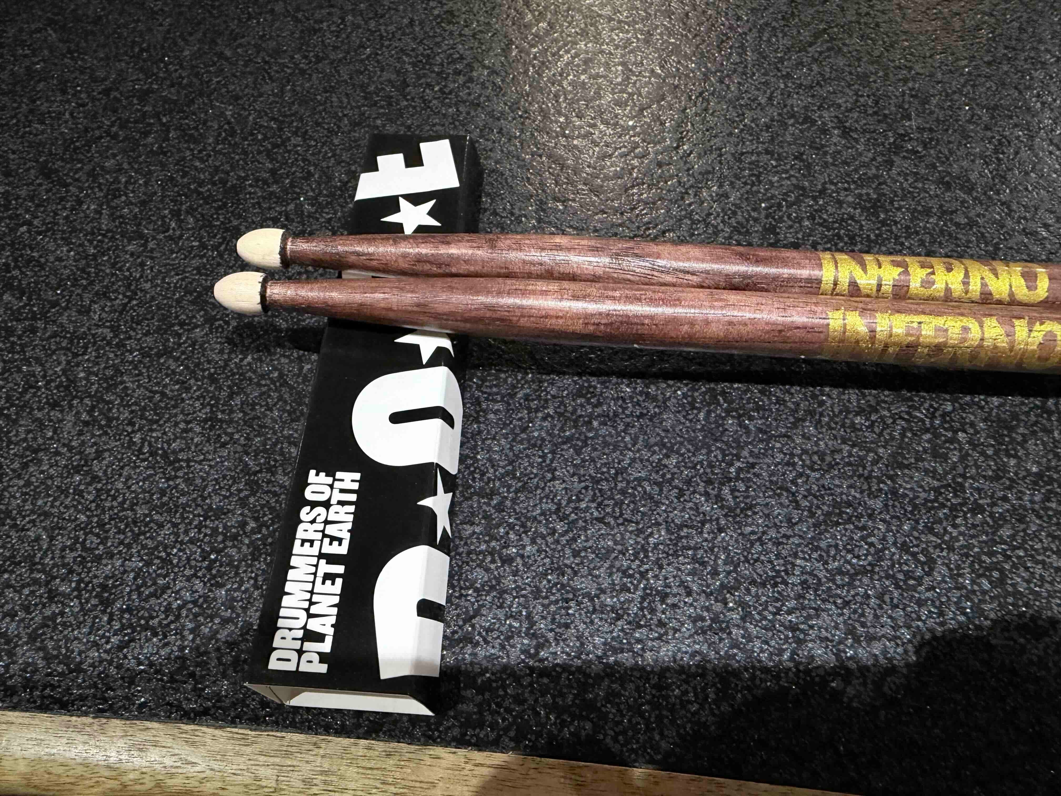 ~NEW~ Dope Stickz Inferno Grain 5AX Acorn Tip Drum Sticks Pair