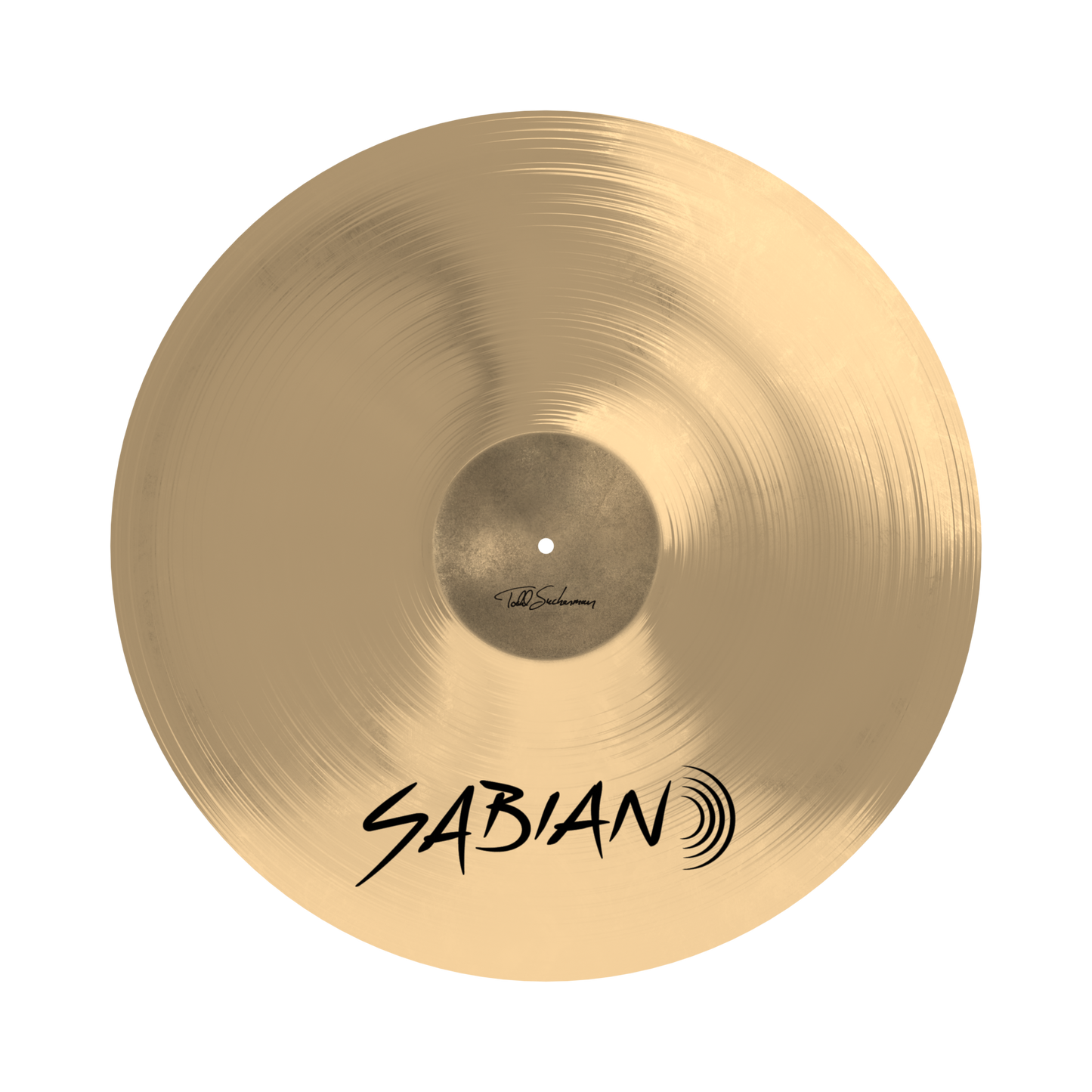 Sabian Todd Sucherman Signature 22" AA Spotlight Crash Brilliant *HAND SIGNED BY TODD!*