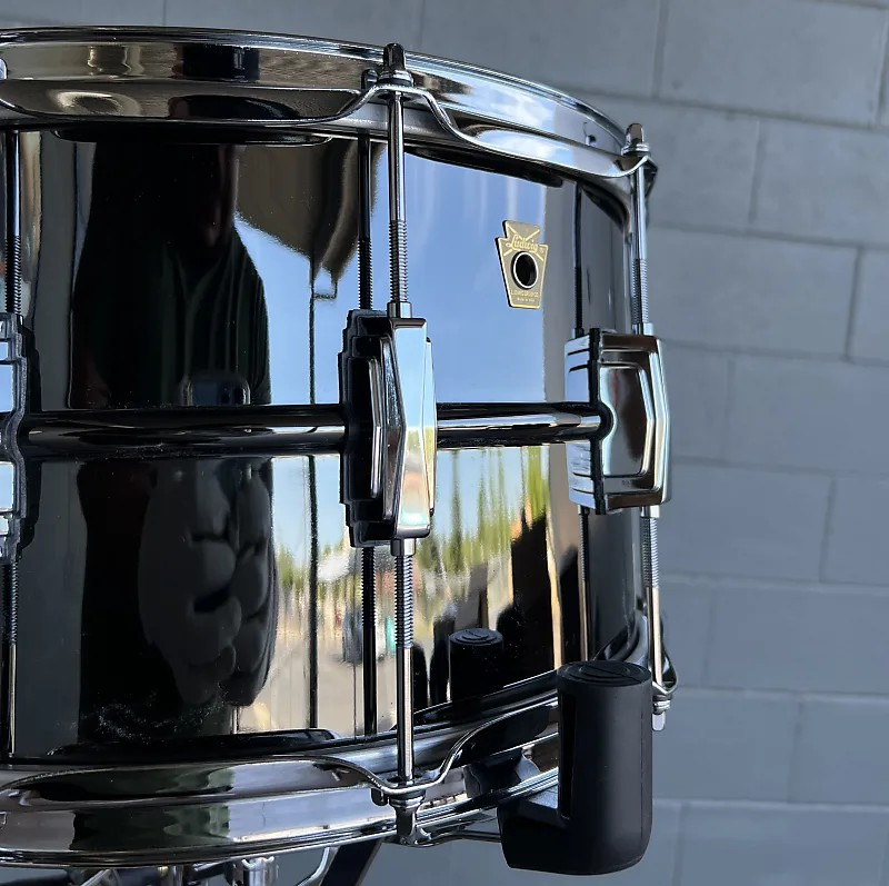 Ludwig LB408 Black Beauty 8x14" Snare Drum