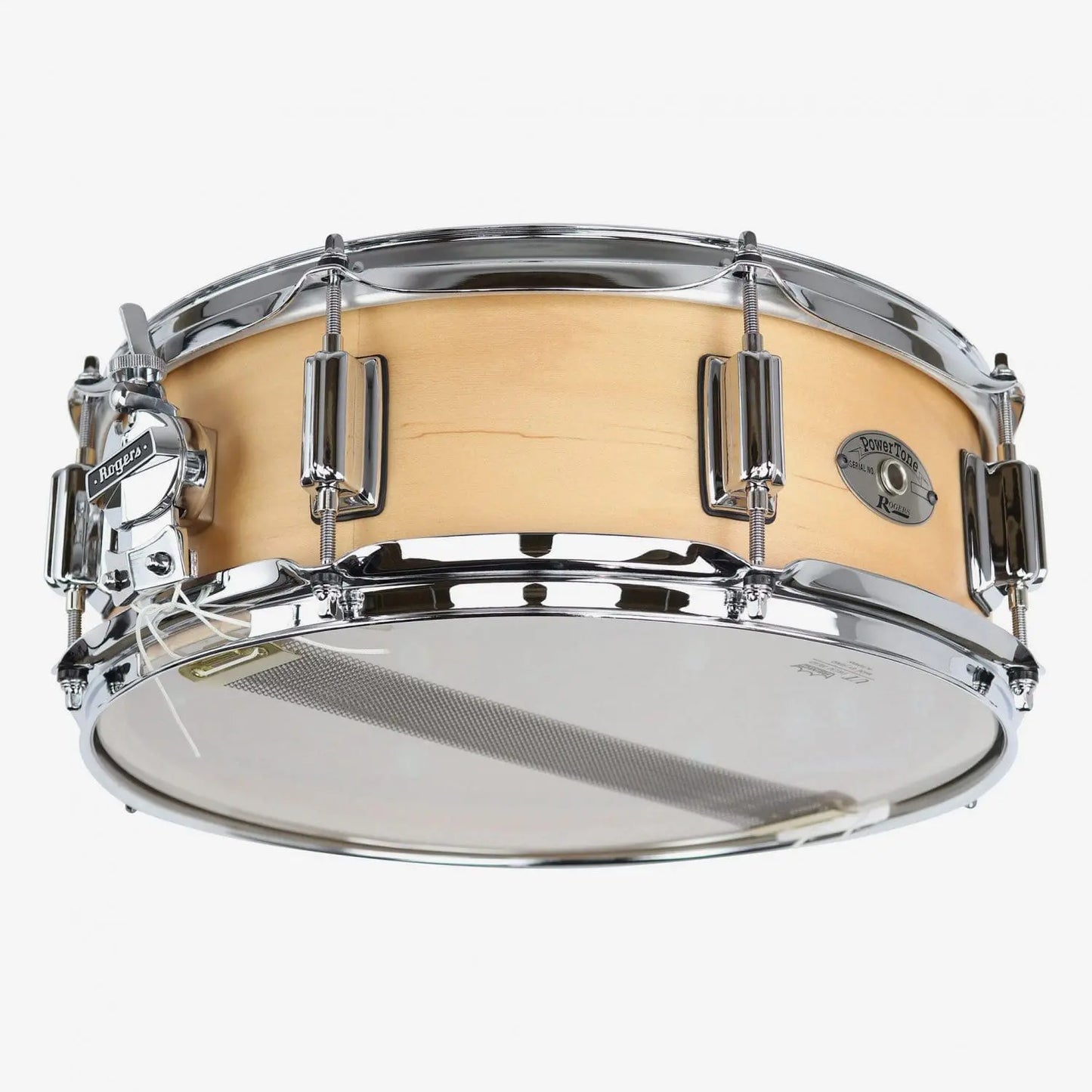 ~NEW!~ Rogers 24SN Powertone Series 5x14 Snare Drum in Satin Natural (SAVE $170!)