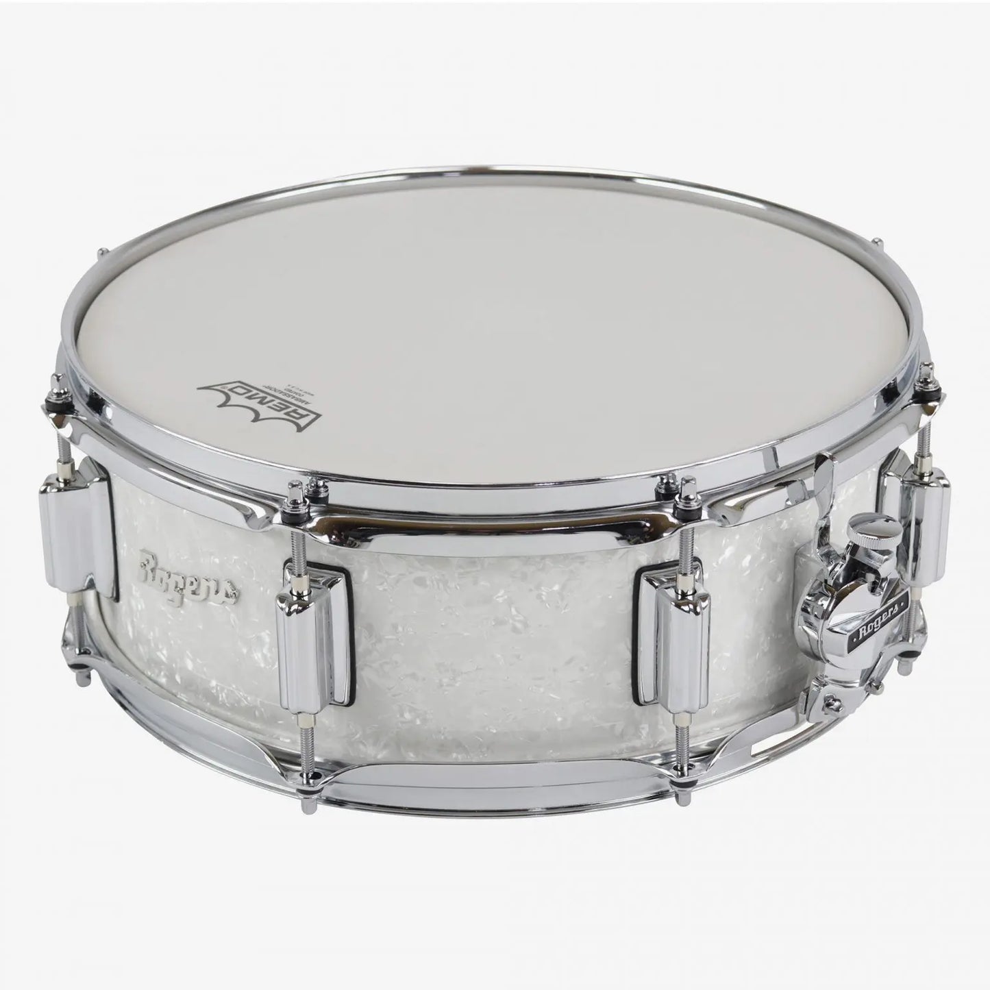 ~NEW!~ Rogers 24WMP Powertone Series 5x14 Snare Drum in White Marine Pearl (SAVE OVER $150!)