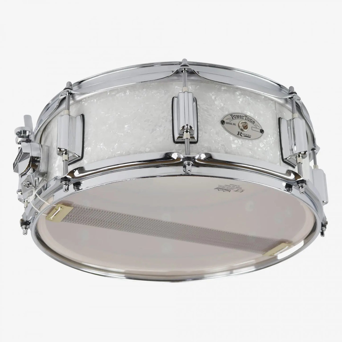 ~NEW!~ Rogers 24WMP Powertone Series 5x14 Snare Drum in White Marine Pearl (SAVE OVER $150!)