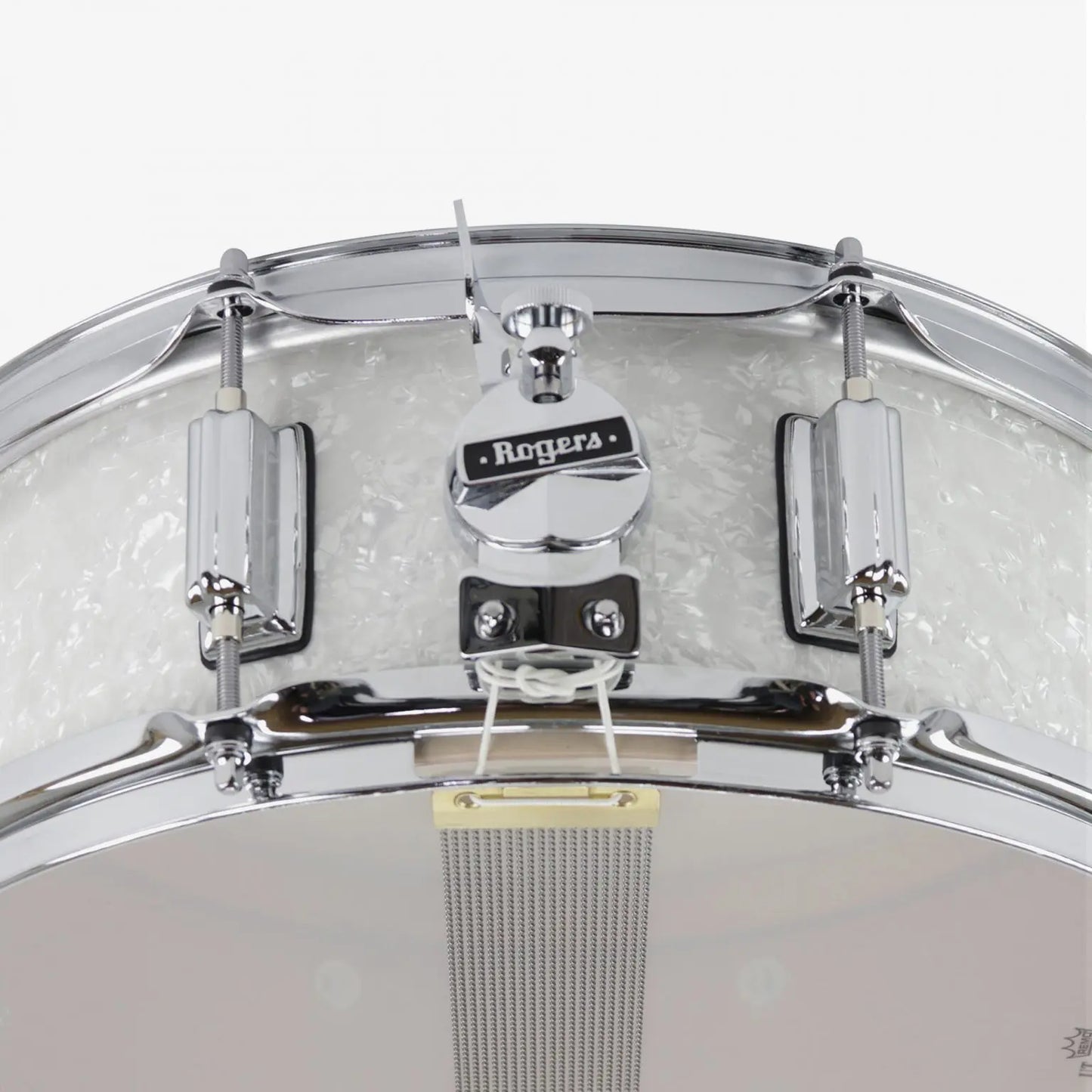 ~NEW!~ Rogers 24WMP Powertone Series 5x14 Snare Drum in White Marine Pearl (SAVE OVER $150!)