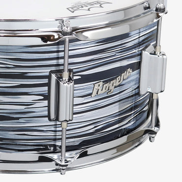 ~NEW!~ Rogers 26BKOY Powertone Series 6.5x14 Snare Drum in 70's Black Oyster (SAVE OVER $150!)