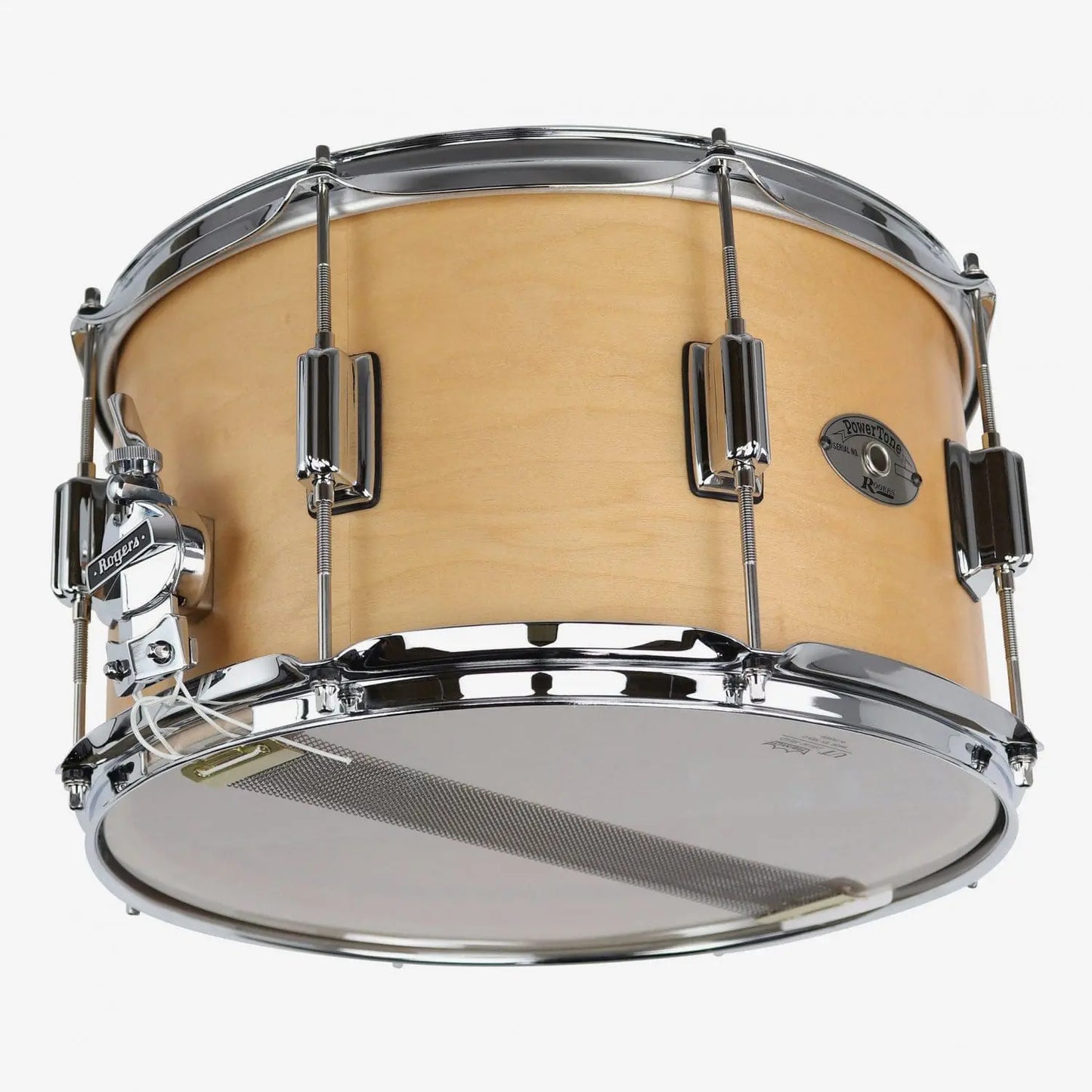 ~NEW!~ Rogers 28SN Powertone Series 8x14 Snare Drum in Satin Natural (SAVE $185!)